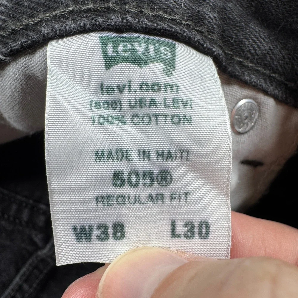 Levis black review cotton